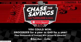CHASE THE SAVINGS SWEEPSTAKES