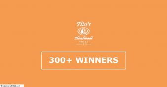 Balance with Tito's Sweepstakes