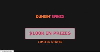 Dunkin Spiked Sweepstakes