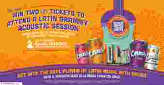 The Crush® Latin GRAMMY® Acoustic Sessions Sweepstakes