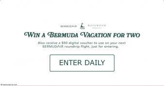 WIN A BERMUDA VACATION SWEEPSTAKES