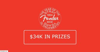 Fender Stratocaster 70th Anniversary Giveaway