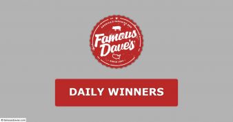 Famous Daves® Sweepstakes